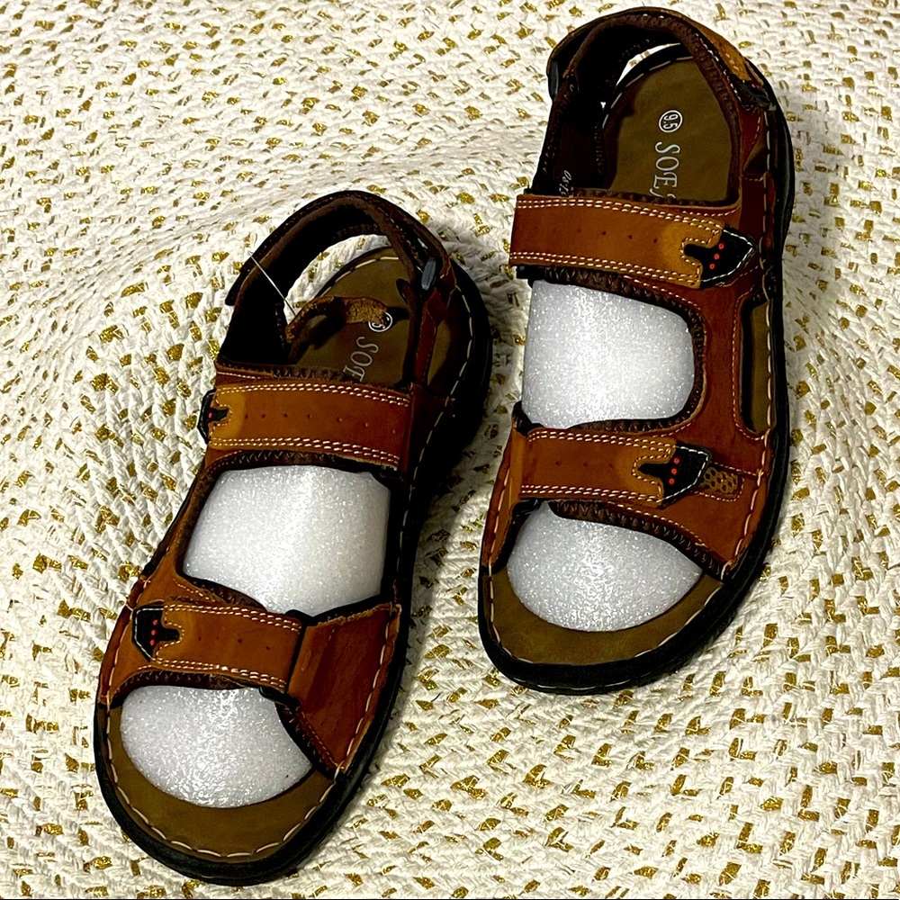 Labo Pro Men's Genuine Leather Sandals